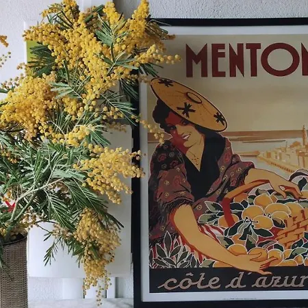 Superbe Appartement 2 Pieces A 2 Pas De La Plage,Dans La Vieille Ville Menton Exterior photo